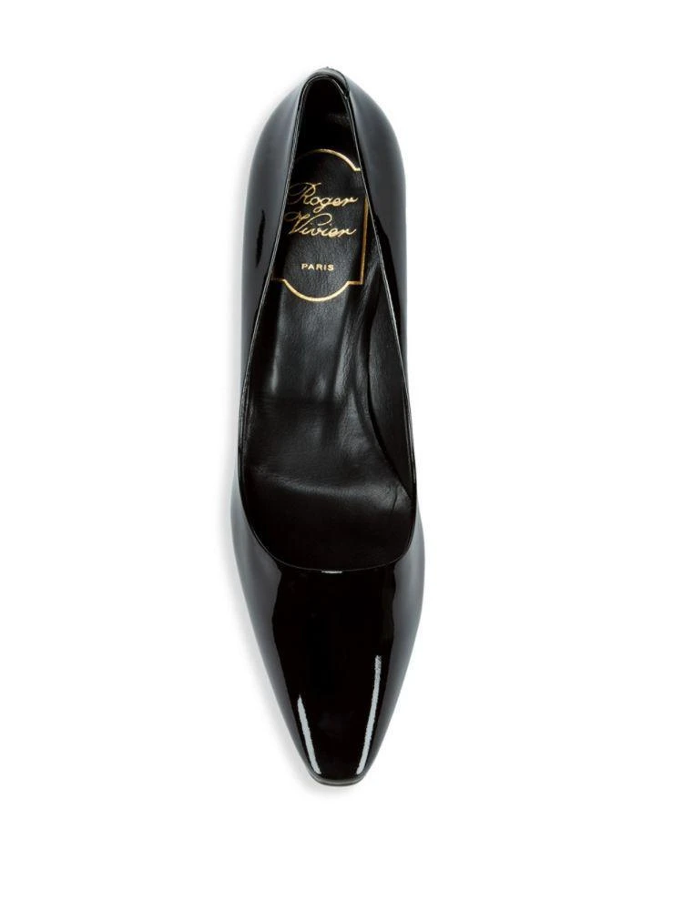 商品Roger Vivier|真皮尖头鞋,价格¥1573,第4张图片详细描述