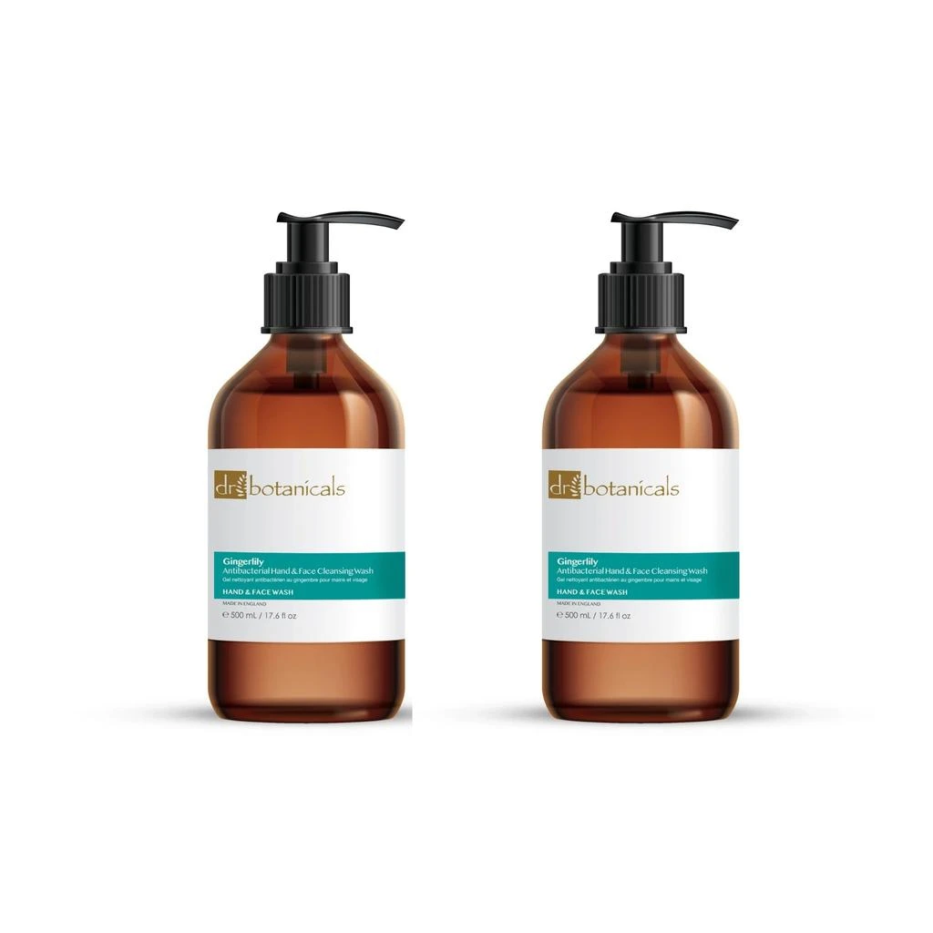 商品Dr. Botanicals|Gingerlily Hand & Face Cleansing Wash 500ml Twin Value Savings Pack,价格¥175,第1张图片