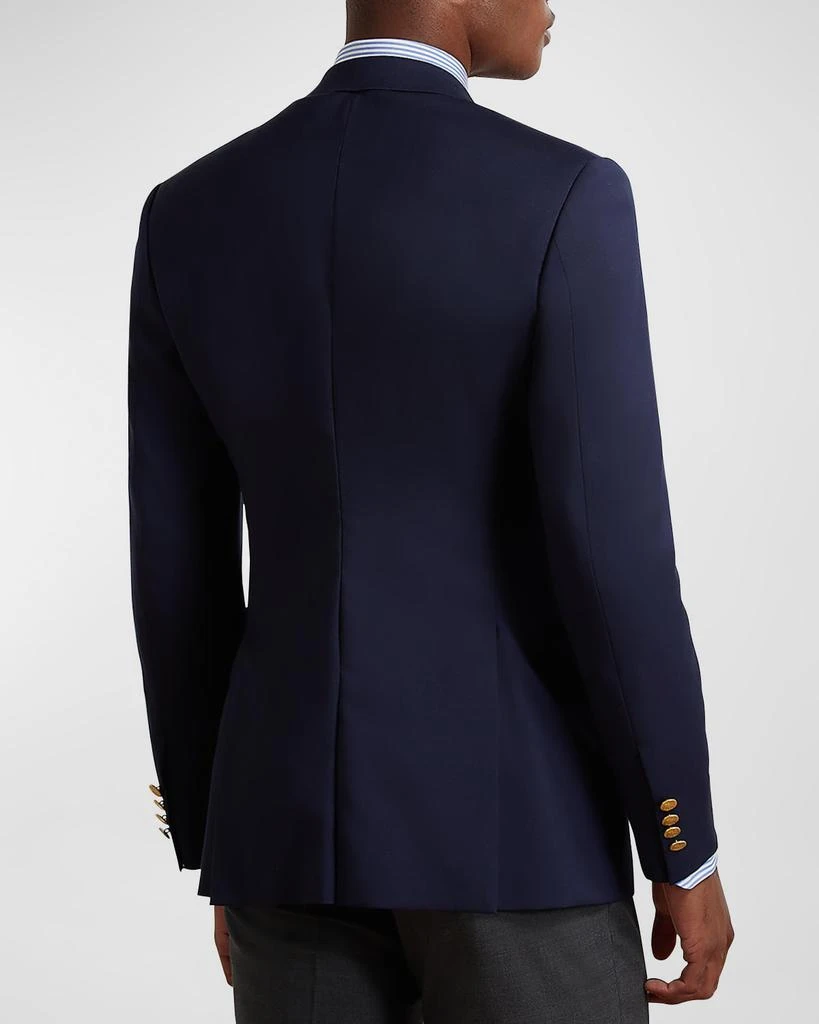 商品Ralph Lauren|Men's Gregory Hand-Tailored Wool Serge Blazer,价格¥17934,第3张图片详细描述