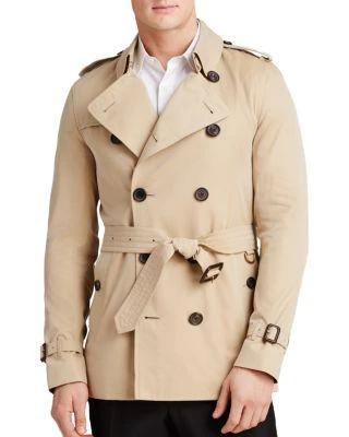 商品Burberry|Sandringham Short Trench 男士短款风衣,价格¥12533,第1张图片