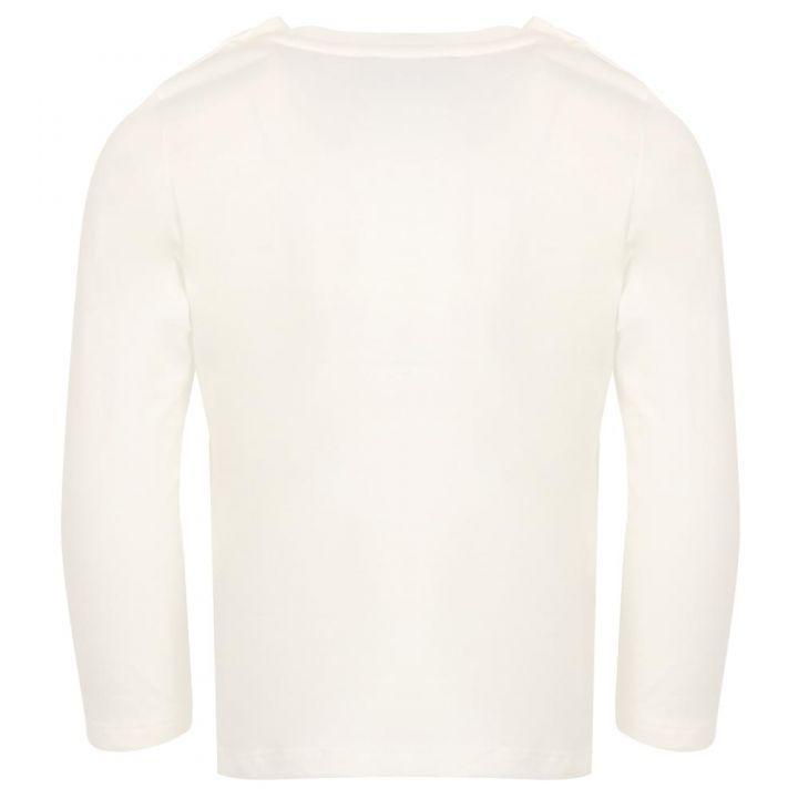 商品Moschino|Namesake Bear Off White Long Sleeve T Shirt,价格¥158,第5张图片详细描述