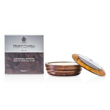 商品Truefitt & Hill|Sandalwood Shaving Soap In Wooden Bowl,价格¥358,第1张图片