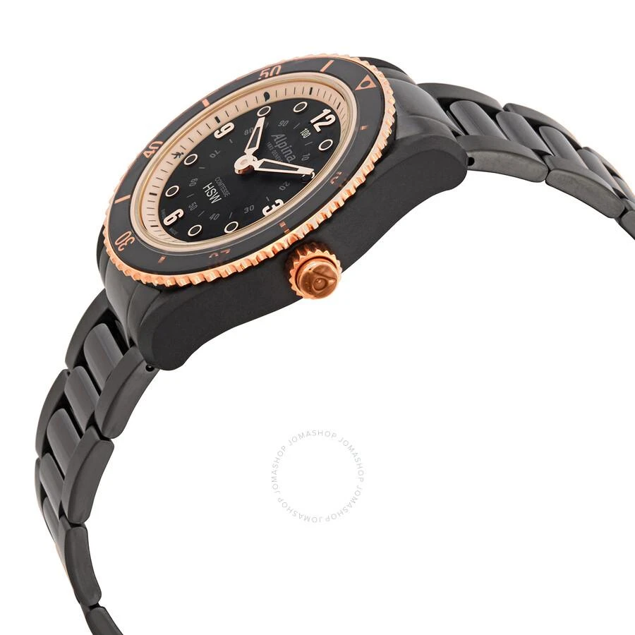 商品Alpina|Alpina Black Dial Ladies Stainless Steel Horological Smart Watch AL-281BY3V4B,价格¥2216,第2张图片详细描述