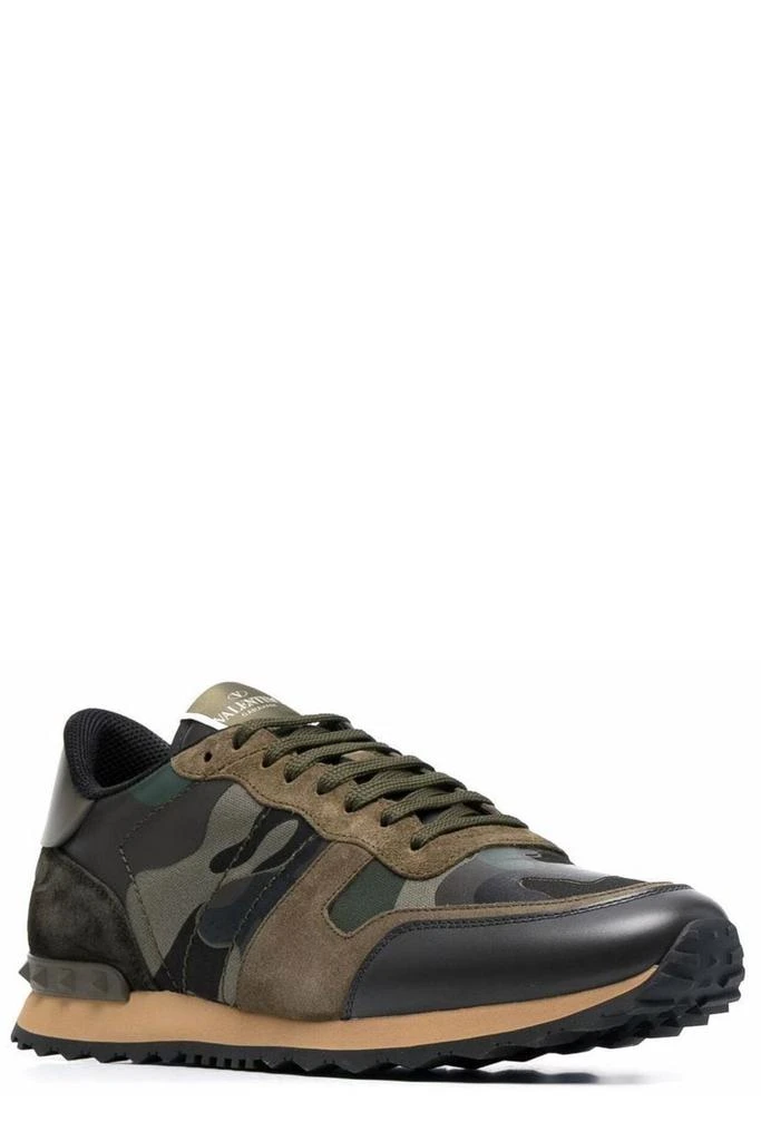 商品Valentino|Valentino Garavani Rockrunner Lace-Up Sneakers,价格¥4730,第2张图片详细描述