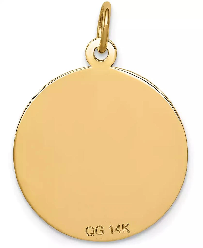 商品Macy's|Medical Info Charm Pendant in 14k Gold,价格¥4787,第3张图片详细描述