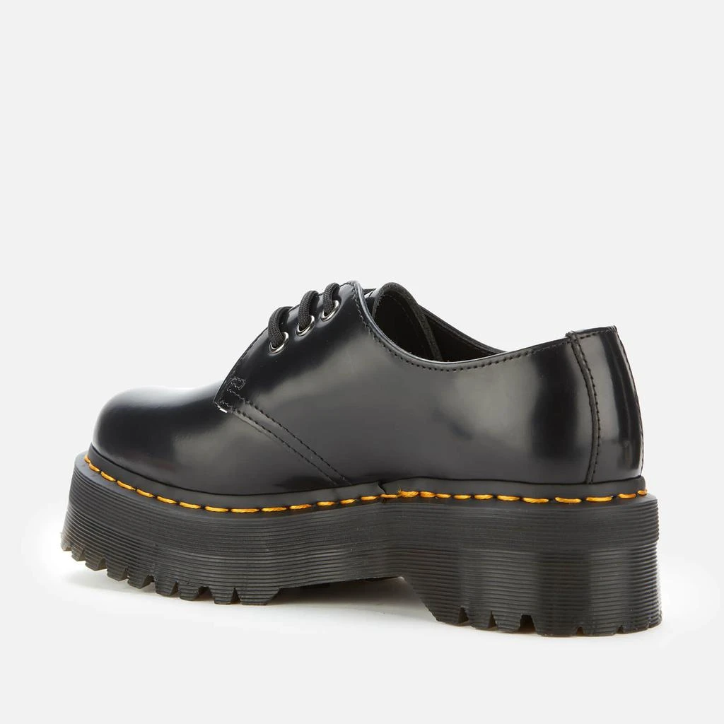 商品Dr. Martens|Dr. Martens 1461 Quad Leather 3-Eye Shoes - Black,价格¥1405-¥1494,第2张图片详细描述