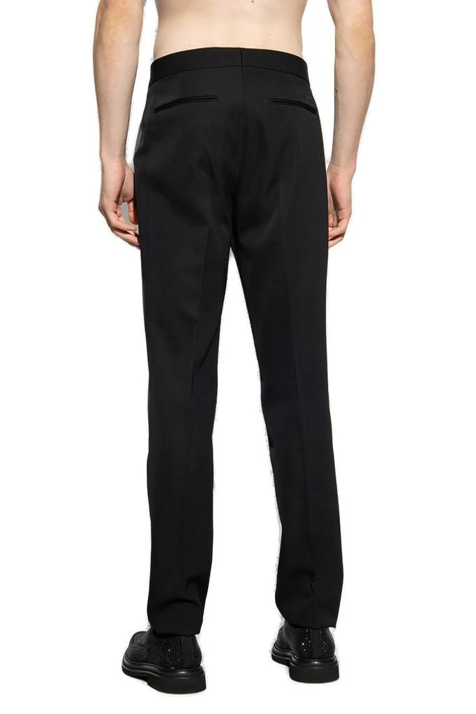 商品Versace|Versace Pleated Front Trousers,价格¥4825,第3张图片详细描述