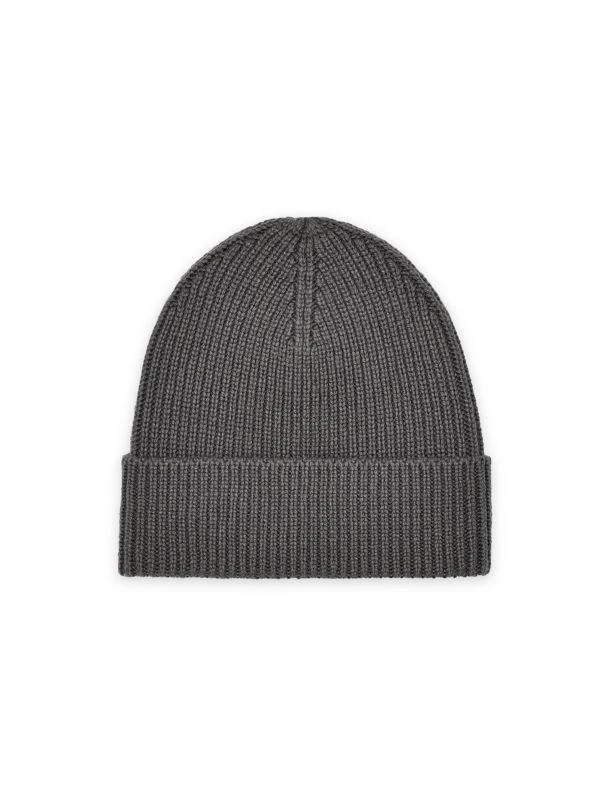 商品UGG|Rib-Knit Wool Blend Logo Beanie,价格¥113,第2张图片详细描述