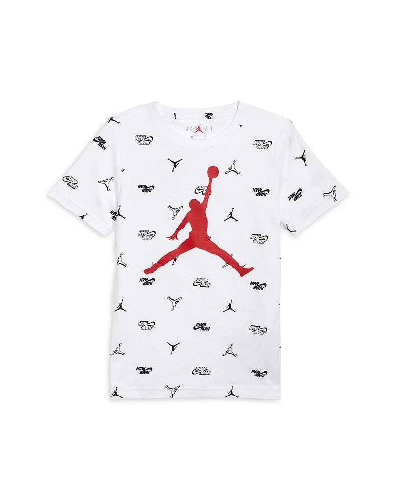 商品Jordan|Boys' Logo Print Graphic Tee - Big Kid,价格¥181,第1张图片详细描述