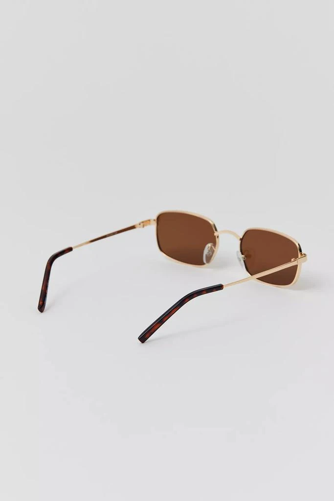 商品Urban Outfitters|Leo Slim Metal Sunglasses,价格¥117,第4张图片详细描述