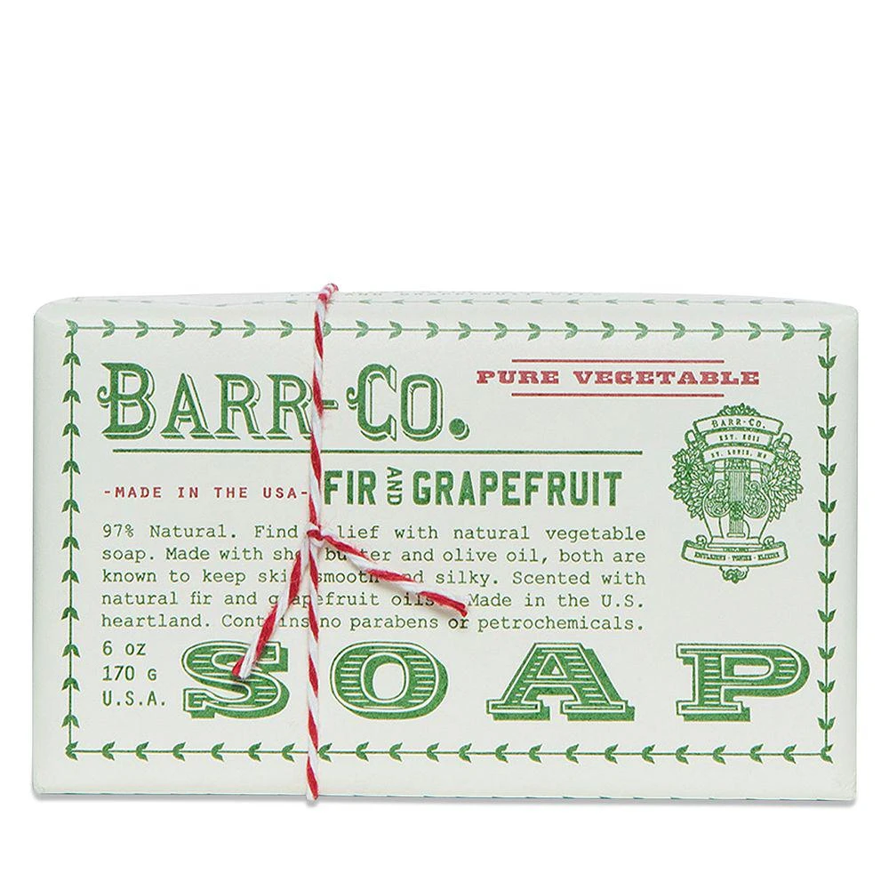 商品Barr-Co.|Fir & Grapefruit Bar Soap,价格¥75,第1张图片详细描述
