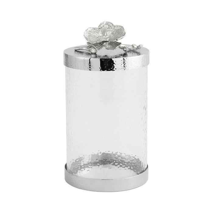 商品Michael Aram|Medium White Orchid Canister,价格¥1077,第1张图片