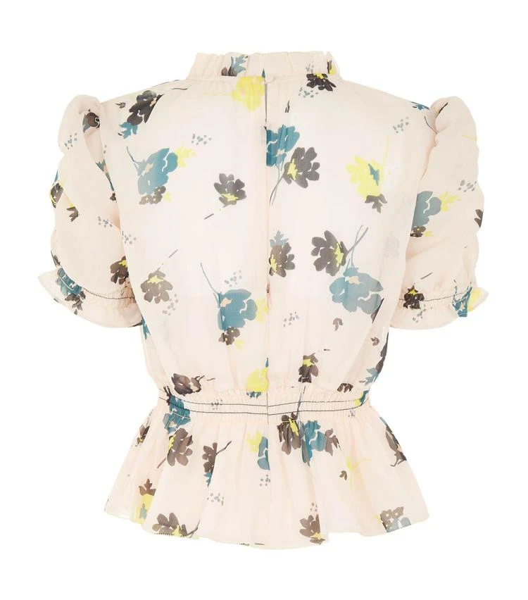商品Self Portrait|Graphic Floral Print Top,价格¥2296,第2张图片详细描述
