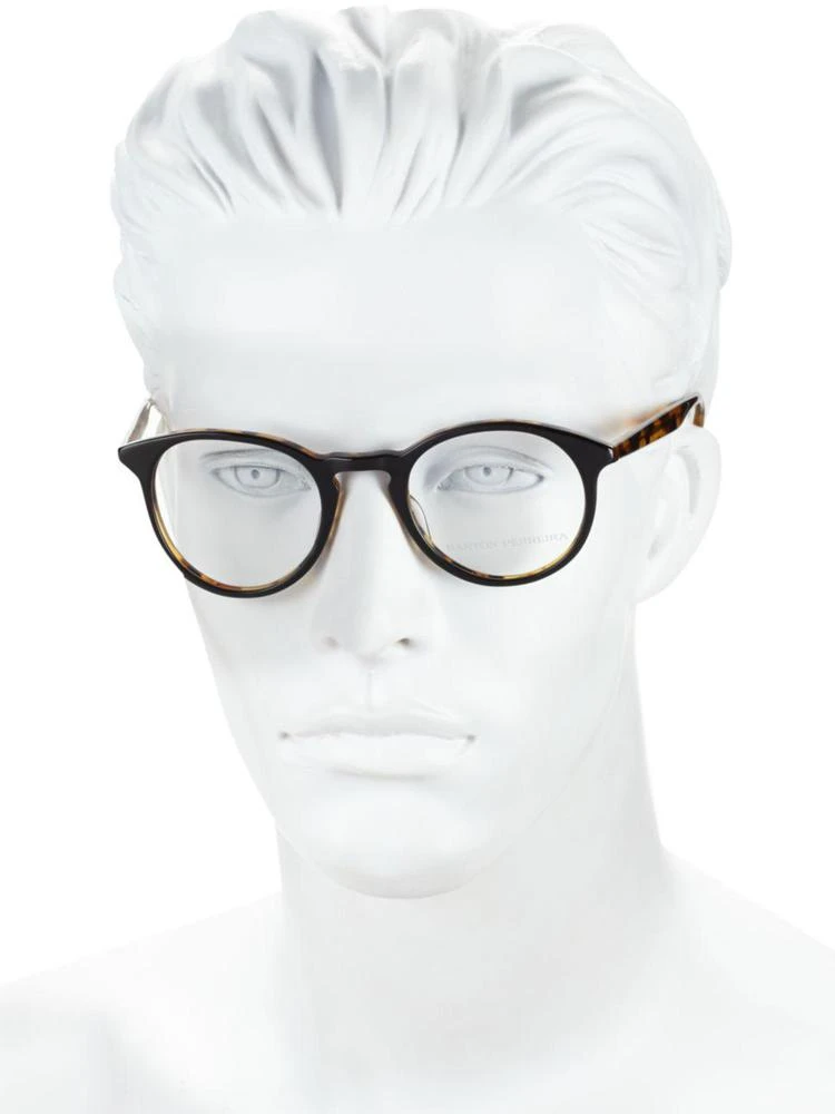 商品Barton Perreira|Princeton Amber Tortoise 46MM Optical Glasses,价格¥1964,第2张图片详细描述