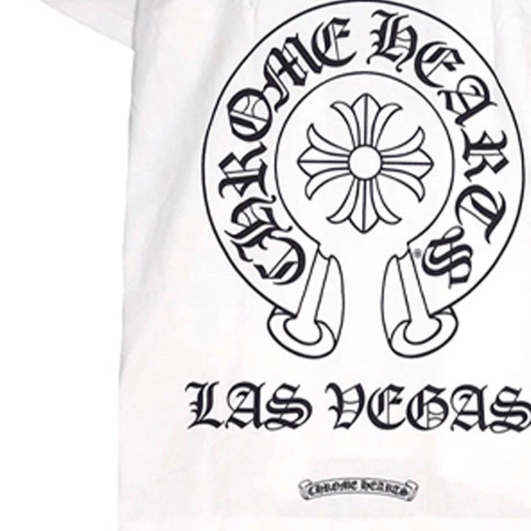 商品[国内直发] Chrome Hearts|图案印花宽松短袖T恤 男女同款 白色,价格¥5015,第7张图片详细描述