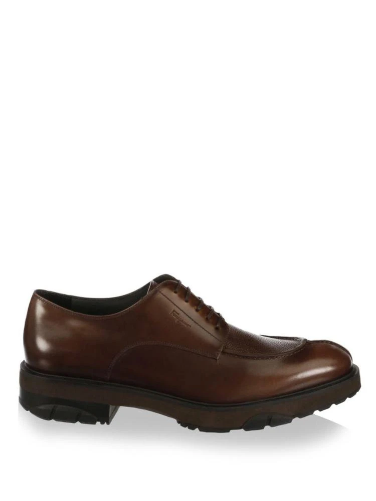 商品Salvatore Ferragamo|Dalton Leather Derbys,价格¥4950,第5张图片详细描述