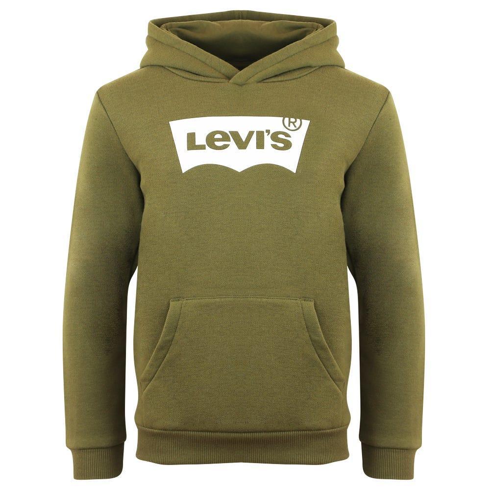 商品Levi's|Dark Olive Green Original Logo Hoodie,价格¥338,第1张图片