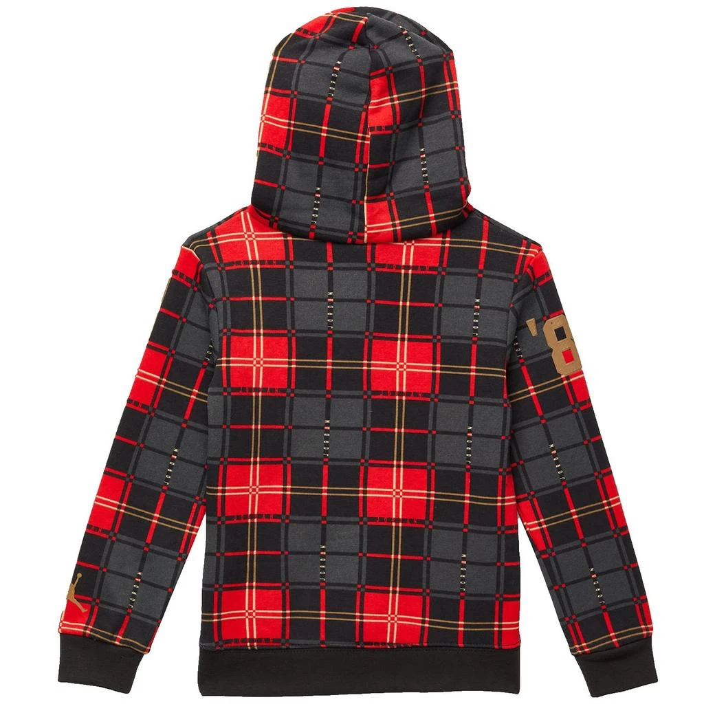 商品Jordan|Essentials Plaid Pullover Hoodie (Toddler),价格¥392,第2张图片详细描述