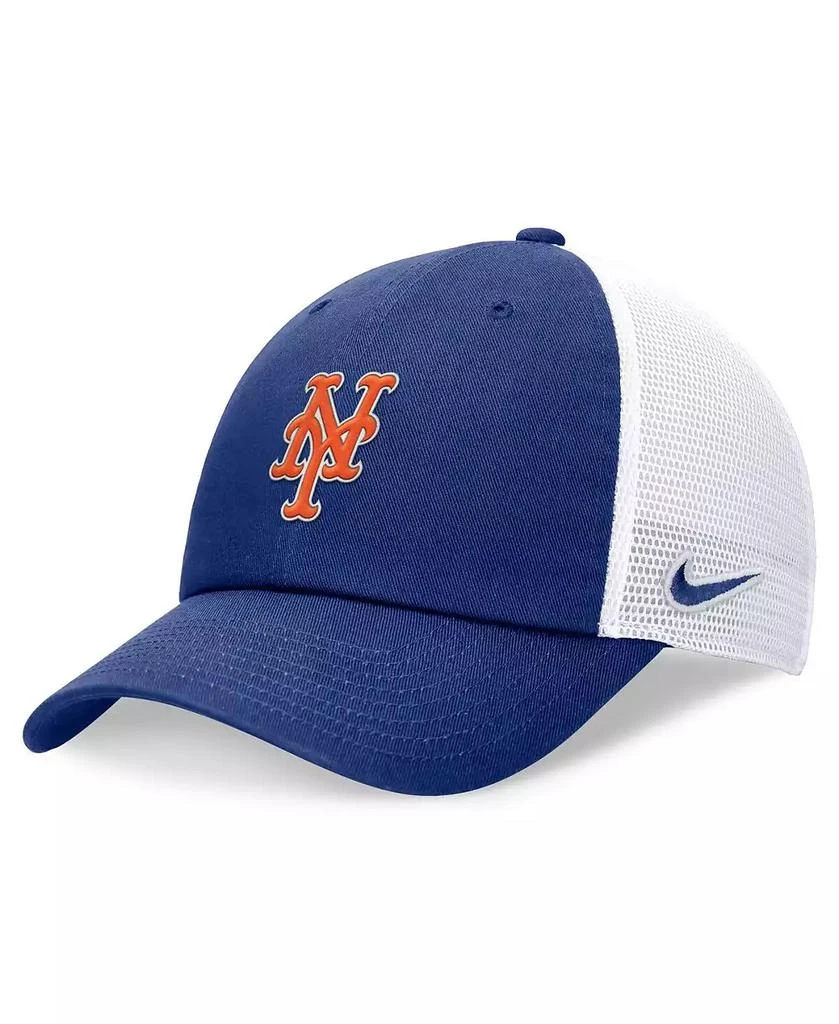 商品NIKE|Men's Royal New York Mets Club Trucker Adjustable Hat,价格¥238,第1张图片