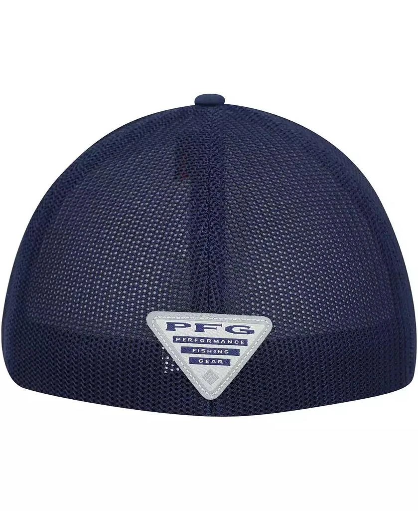 商品Columbia|Men's Navy Auburn Tigers PFG Hooks Flex Hat,价格¥242,第4张图片详细描述