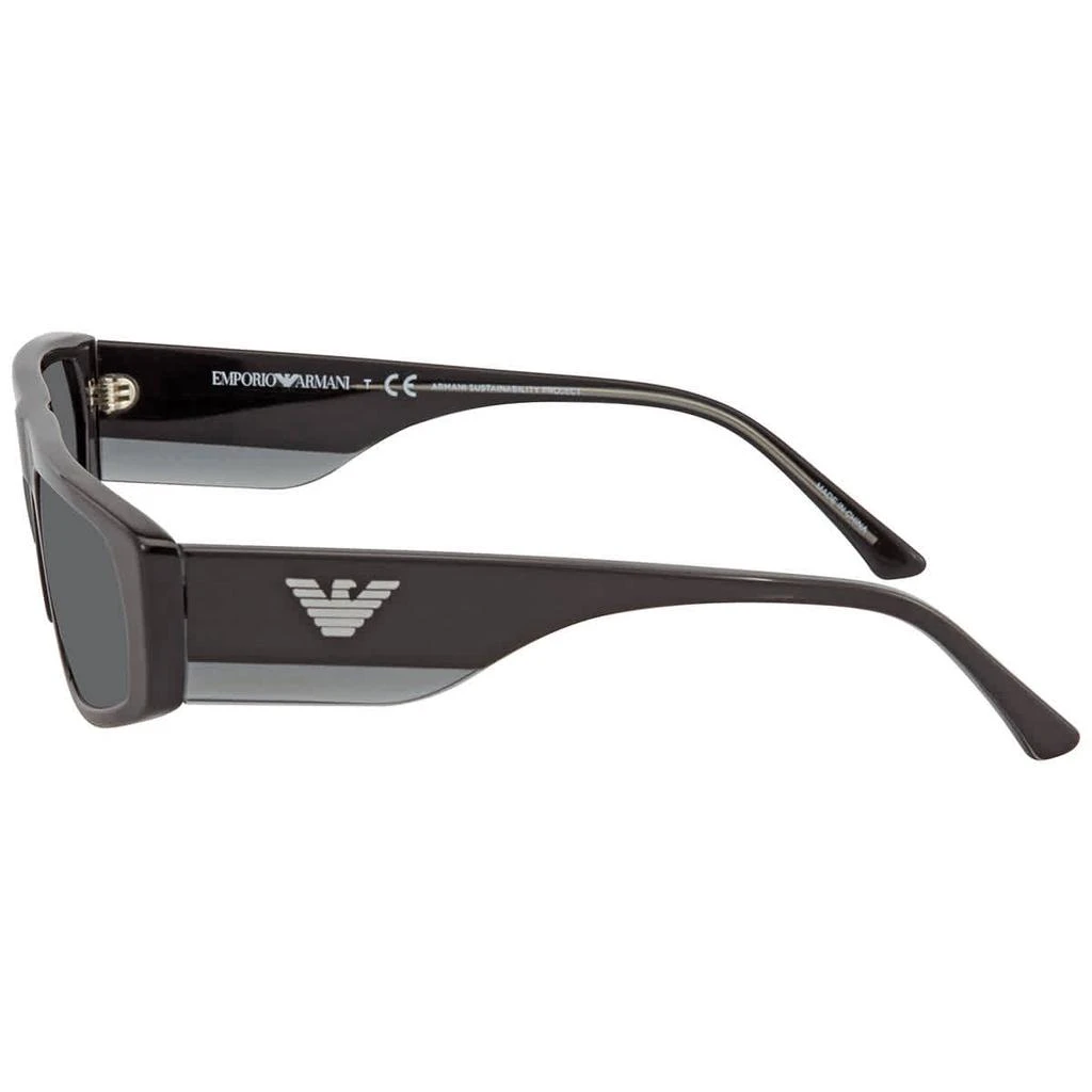 商品Emporio Armani|Emporio Armani Dark Grey Mens Sunglasses EA4168 507587 56,价格¥590,第3张图片详细描述