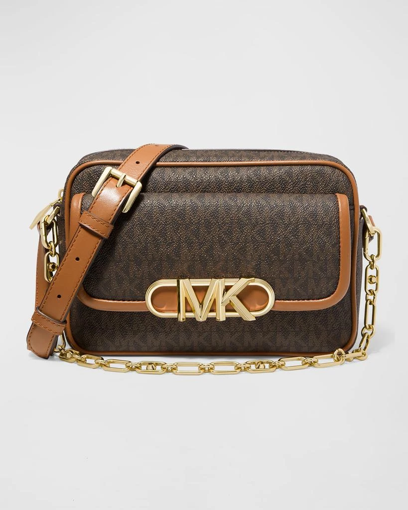 商品Michael Kors|Parker Swag Monogram Camera Crossbody Bag,价格¥1084,第1张图片