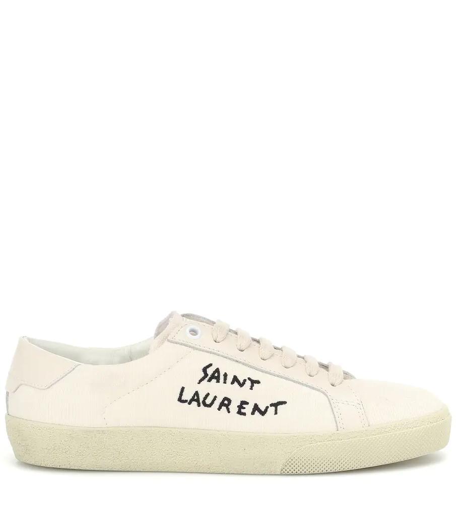 商品Yves Saint Laurent|Court Classic canvas sneakers,价格¥3853,第7张图片详细描述