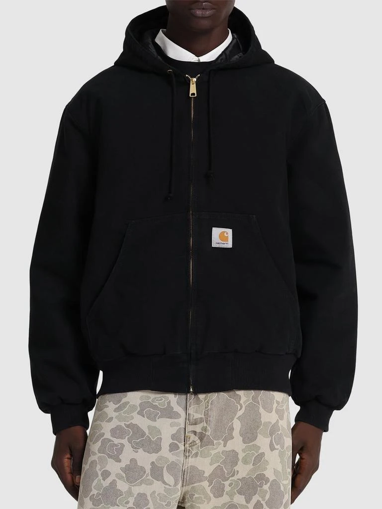 商品Carhartt WIP|男士纯色拉链连帽长袖夹克,价格¥1646,第2张图片详细描述