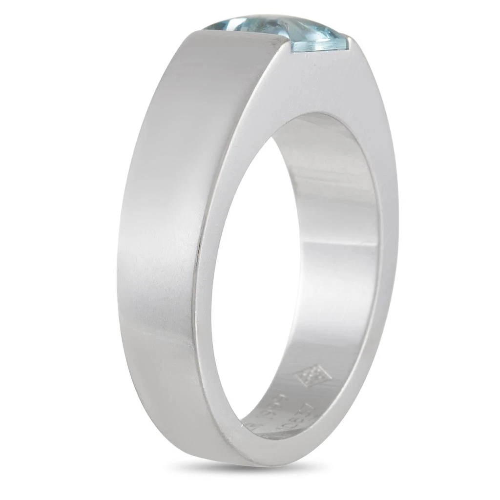 商品[二手商品] Cartier|Cartier 18K White Gold Aquamarine Ring,价格¥9971,第2张图片详细描述