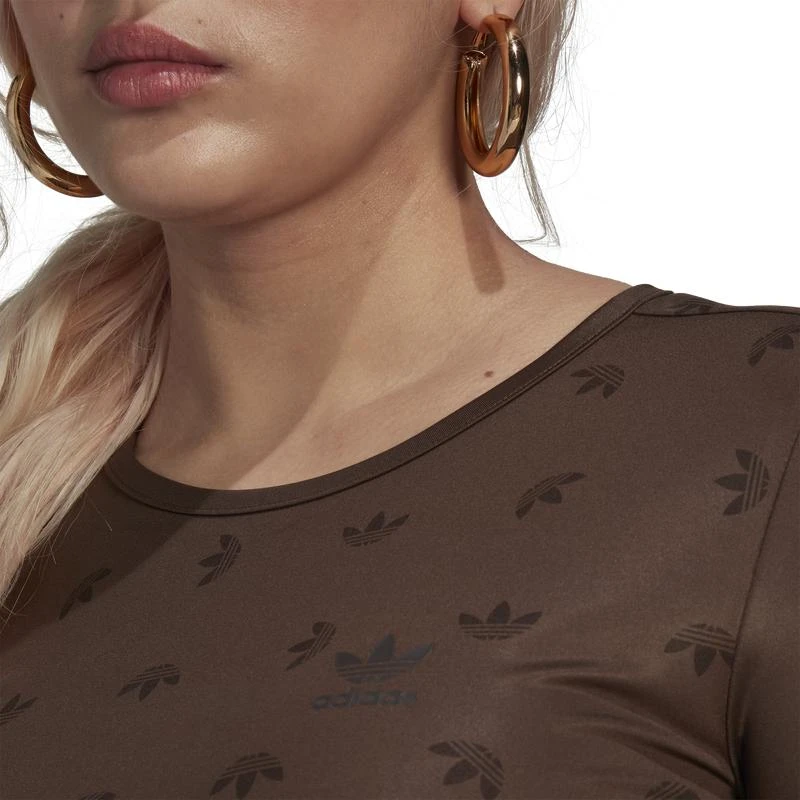 商品Adidas|adidas Originals Slim Allover Print Long Sleeve T-Shirt - Women's,价格¥311,第3张图片详细描述