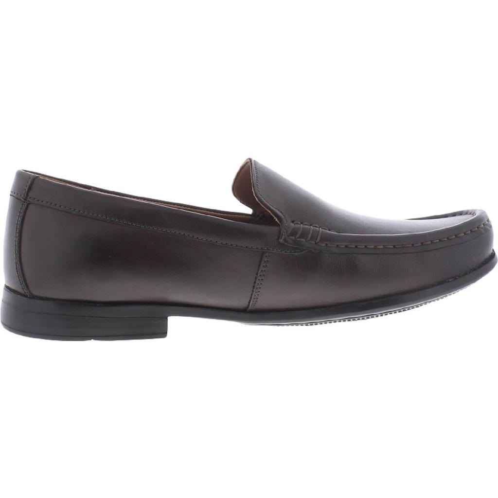 Claude Plain Mens Leather Slip On Loafers商品第2张图片规格展示
