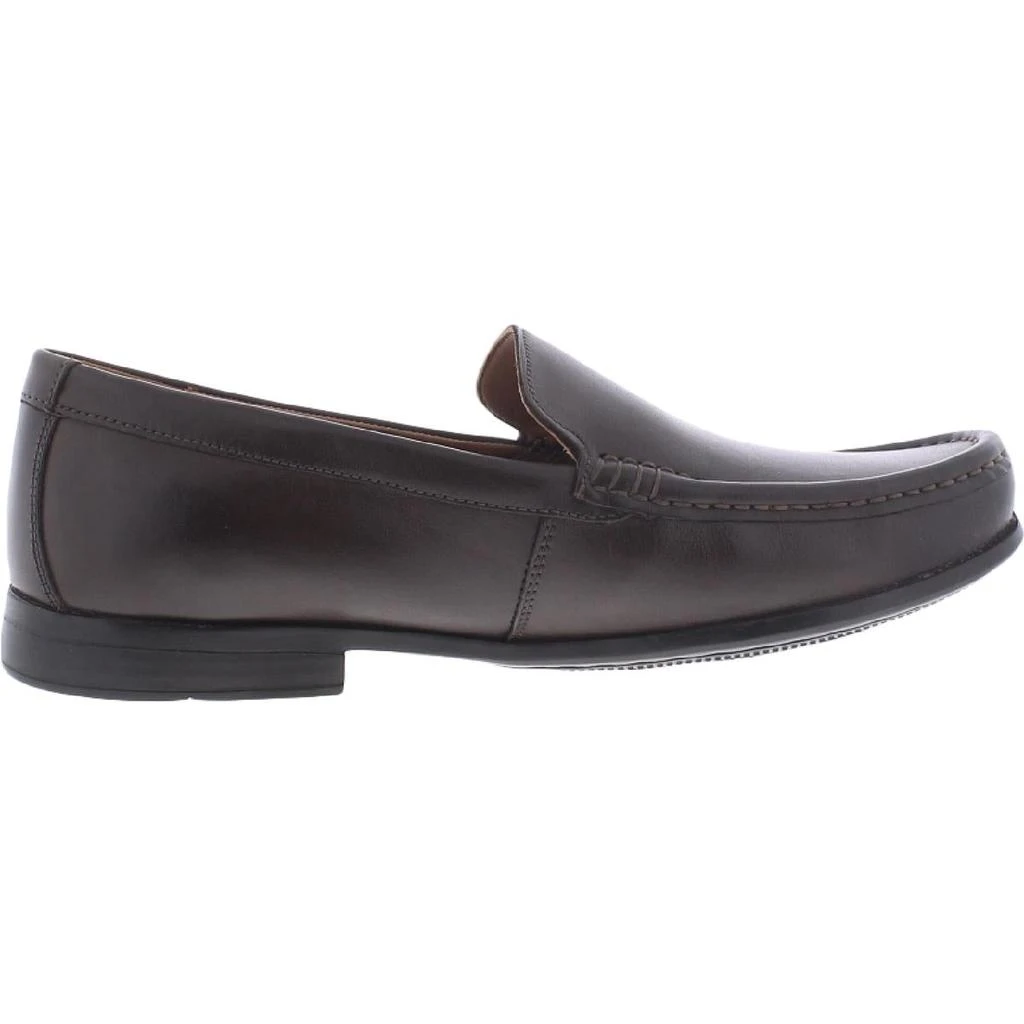 商品Clarks|Claude Plain Mens Leather Slip On Loafers,价格¥592,第2张图片详细描述