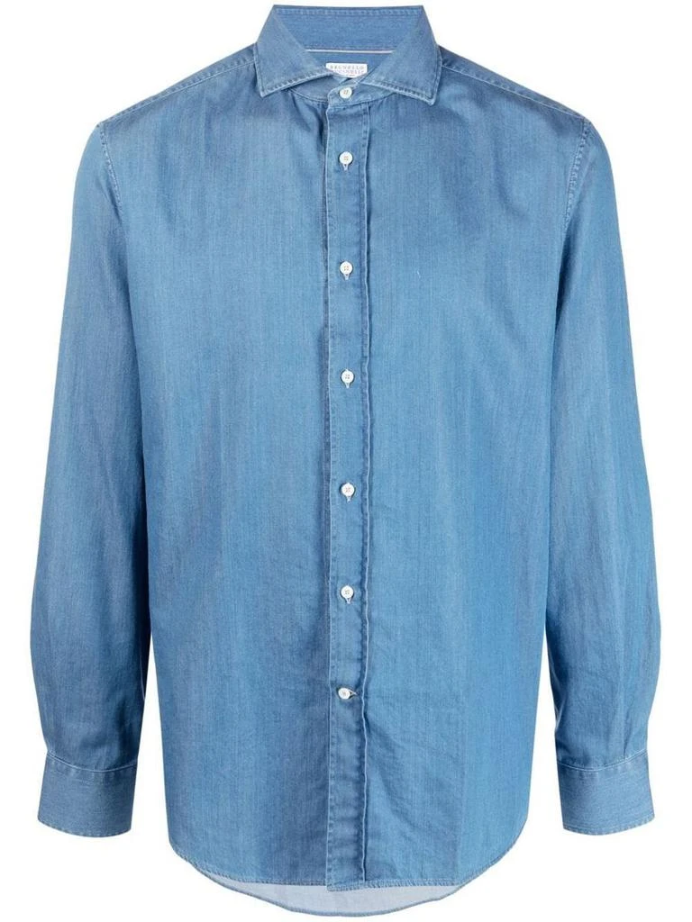 商品Brunello Cucinelli|Brunello Cucinelli Shirts,价格¥2789,第1张图片