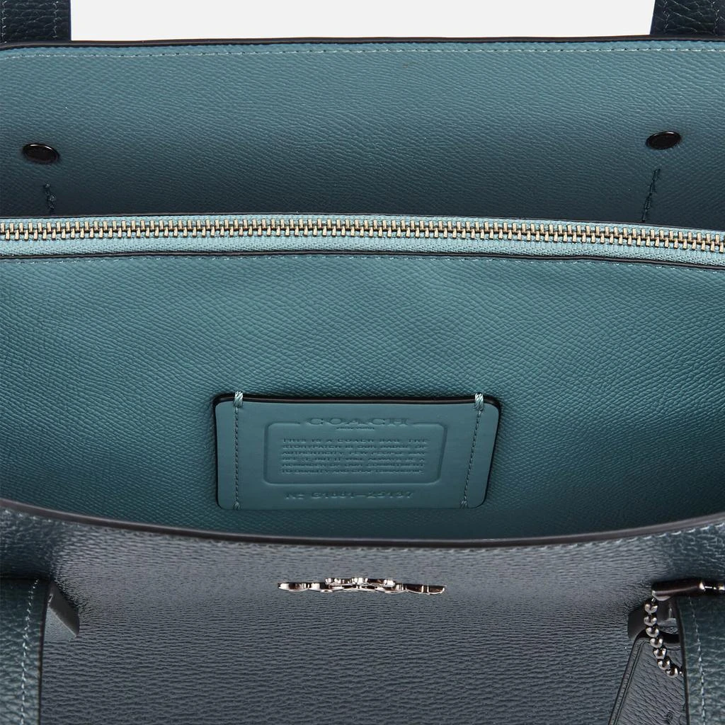 商品Coach|Coach Women's Polished Pebble Leather Charlie Carryall Bag - Cypress,价格¥1568,第5张图片详细描述
