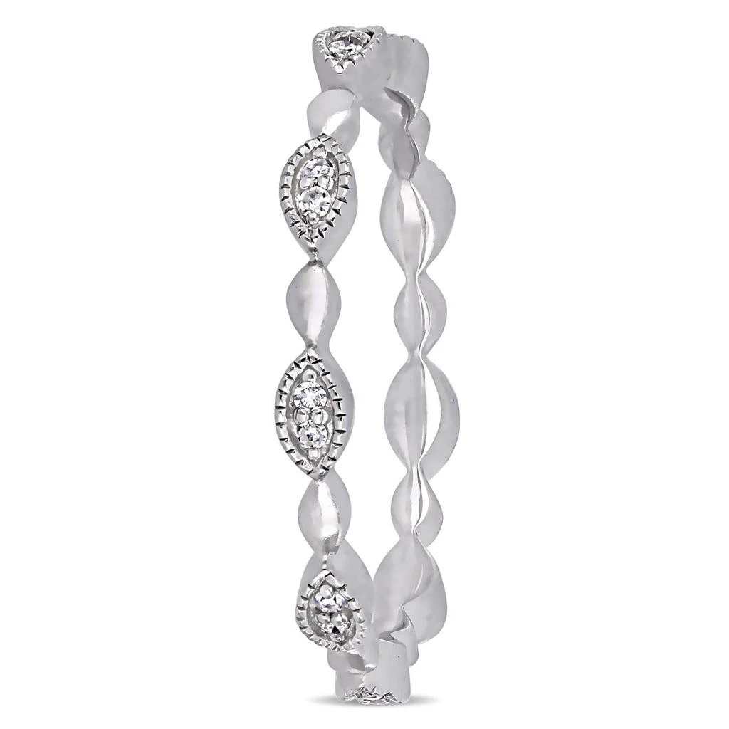 商品Julianna B|10k White Gold Diamond Eternity Ring,价格¥3023,第2张图片详细描述