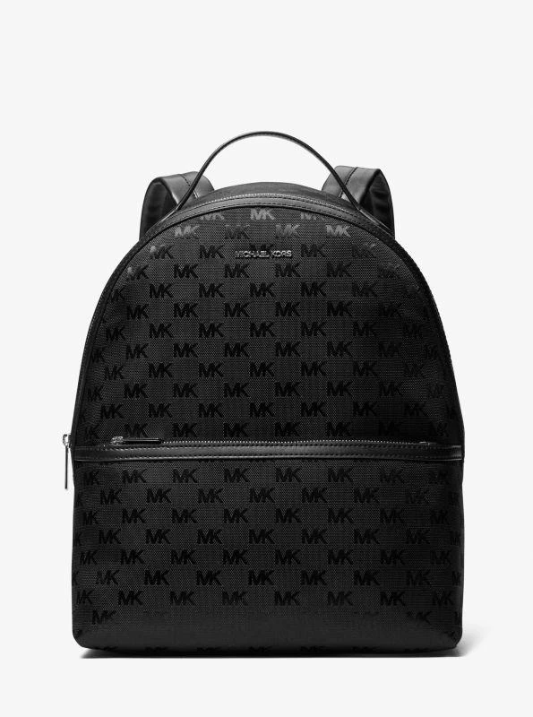 商品Michael Kors|Sheila Large Woven Logo Nylon Backpack,价格¥752,第1张图片