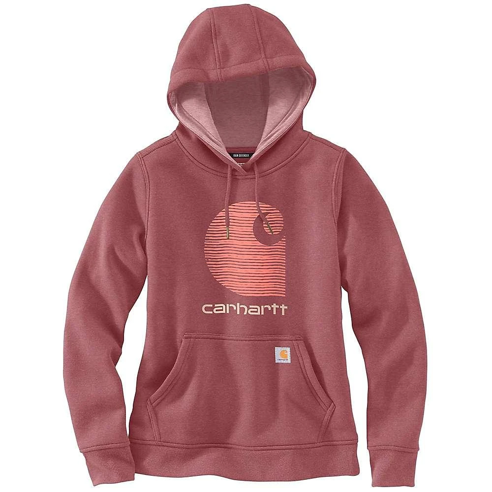 商品Carhartt|Carhartt Women's Rain Defender Relaxed Fit Midweight C Logo Graphic Sweatshirt,价格¥313,第2张图片详细描述