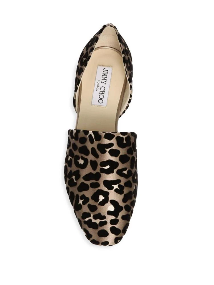 商品Jimmy Choo|Printed d'Orsay Flats,价格¥1785,第4张图片详细描述