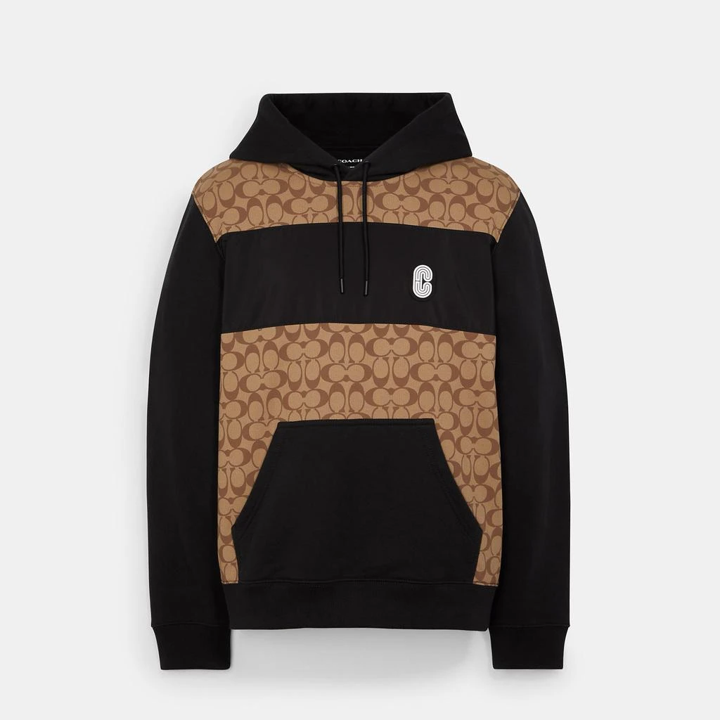 商品Coach|Coach Outlet Signature Hoodie,价格¥1166,第1张图片