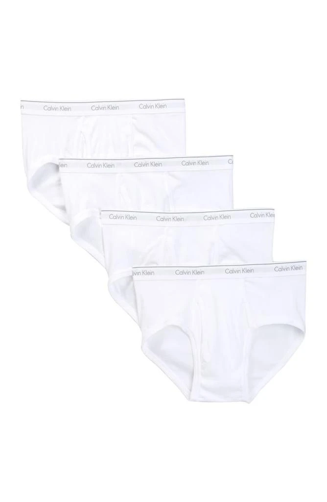 商品Calvin Klein|Cotton Classic Fit Brief - Pack of 4,价格¥150,第1张图片