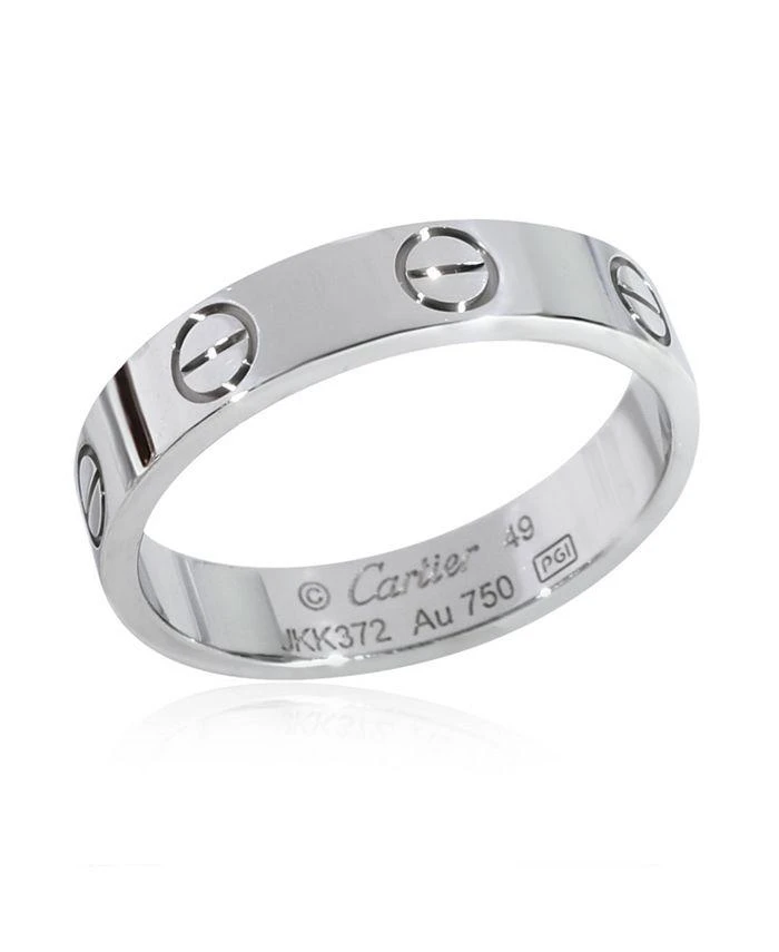 商品[二手商品] Cartier|Love 18K White Gold Wedding Band,价格¥7265,第1张图片