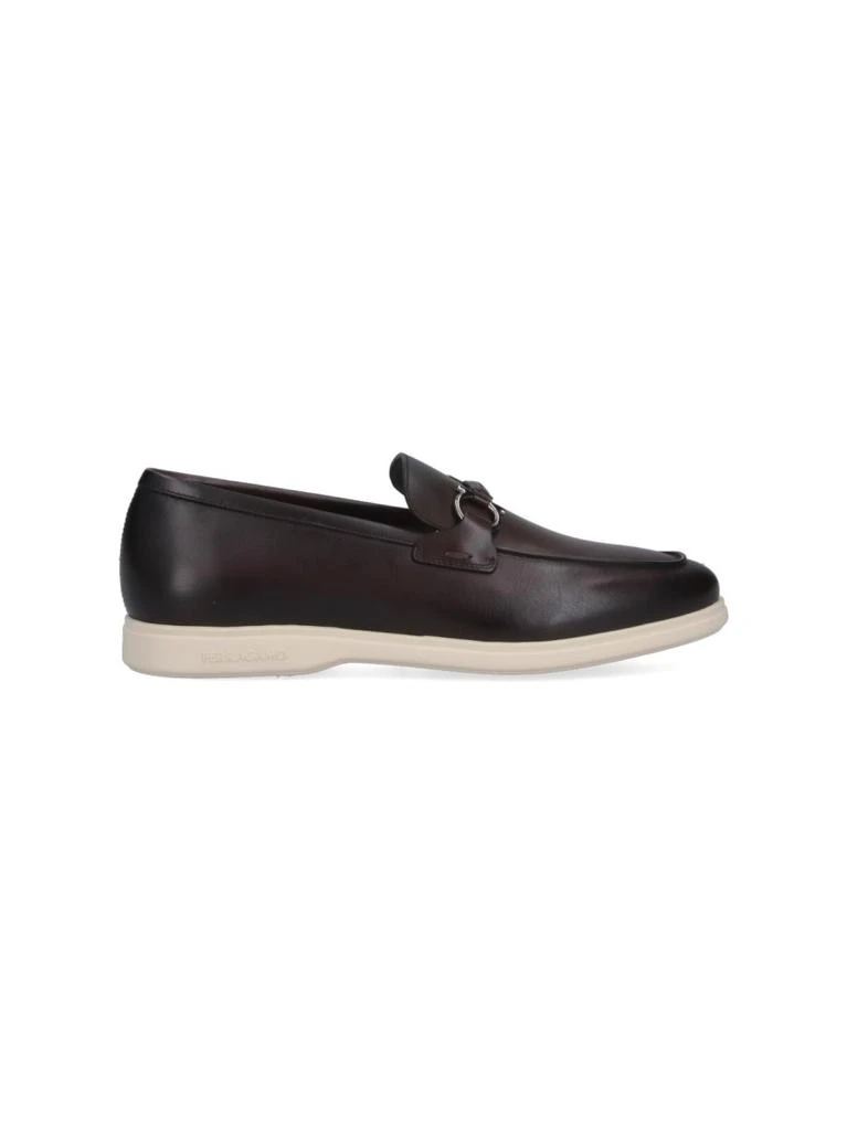 商品Salvatore Ferragamo|"Gancini" Loafers – Brown,价格¥4402,第1张图片