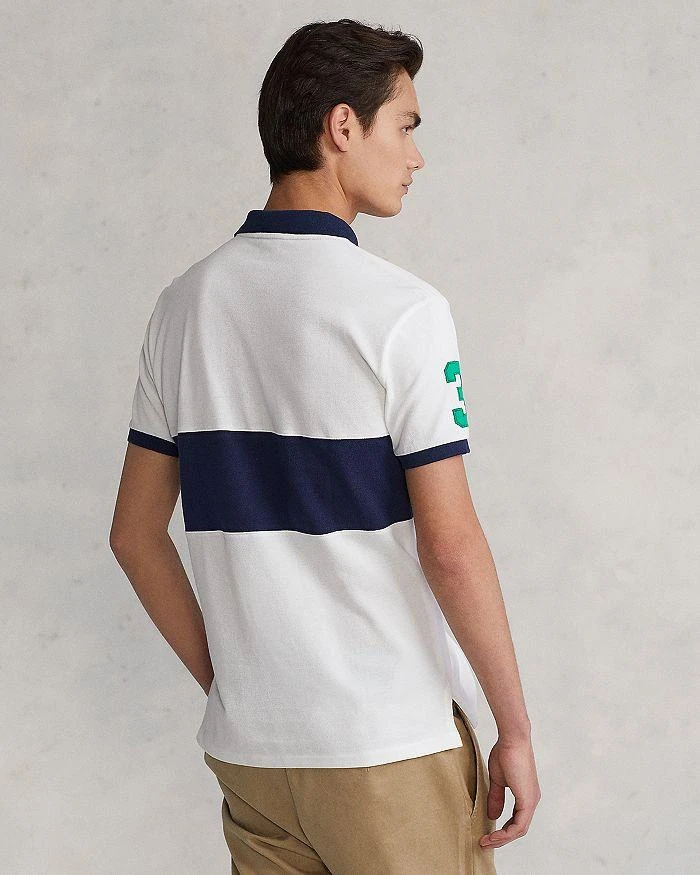 商品Ralph Lauren|Cotton Mesh Big Pony Custom Slim Fit Polo Shirt,价格¥594,第3张图片详细描述