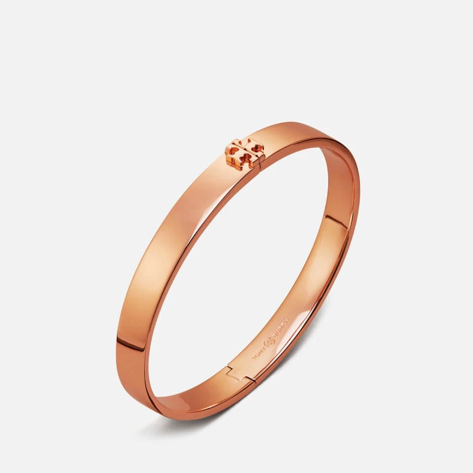 商品Tory Burch|Tory Burch Women's Kira Hinged Bracelet - Rose Gold,价格¥701,第2张图片详细描述