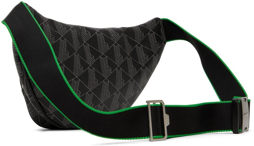 商品Lacoste|Black 'The Blend Monogram Print' Belt Bag,价格¥689,第3张图片详细描述