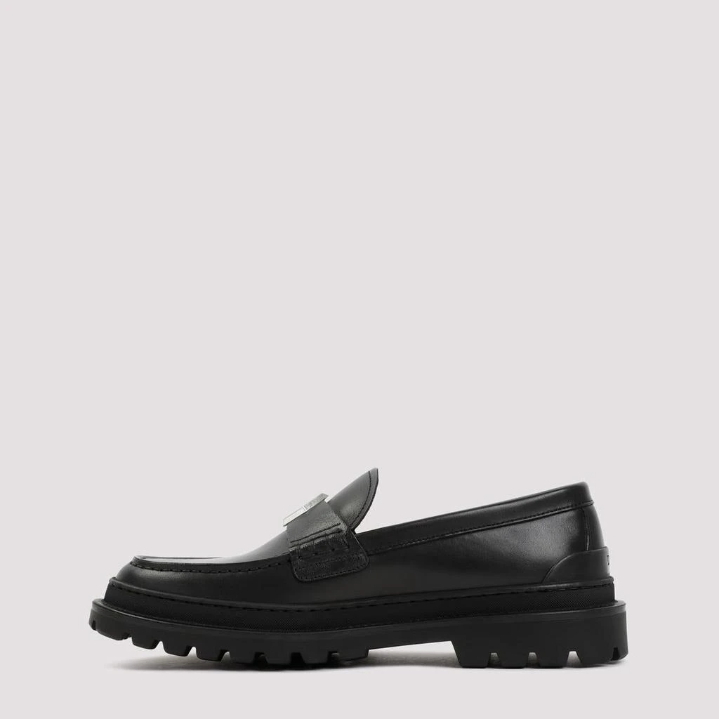 商品Dior|DIOR HOMME  LOGO PLAQUE LOAFERS SHOES,价格¥5313,第2张图片详细描述