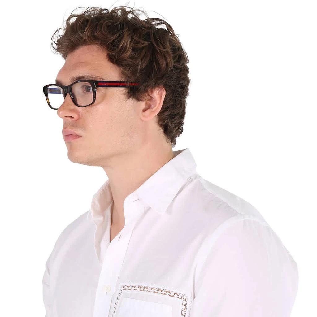 商品Gucci|Demo Rectangular Unisex Eyeglasses GG0006O 007 55,价格¥783,第3张图片详细描述