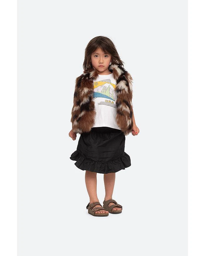 商品Sea|Girls' Karlie Faux Fur Vest - Little Kid, Big Kid,价格¥785,第3张图片详细描述