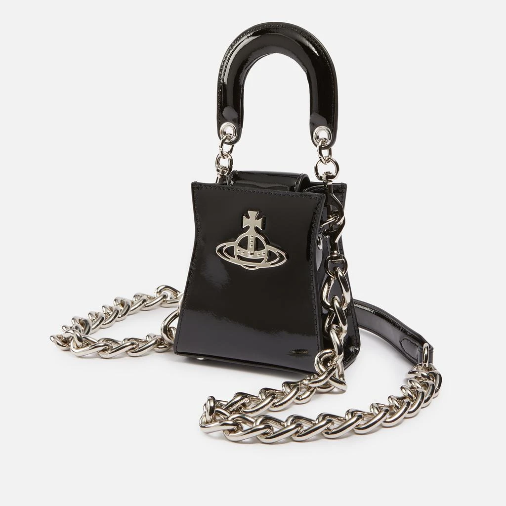 商品Vivienne Westwood|Vivienne Westwood Women's Kelly Small Handbag - Black,价格¥3357,第5张图片详细描述