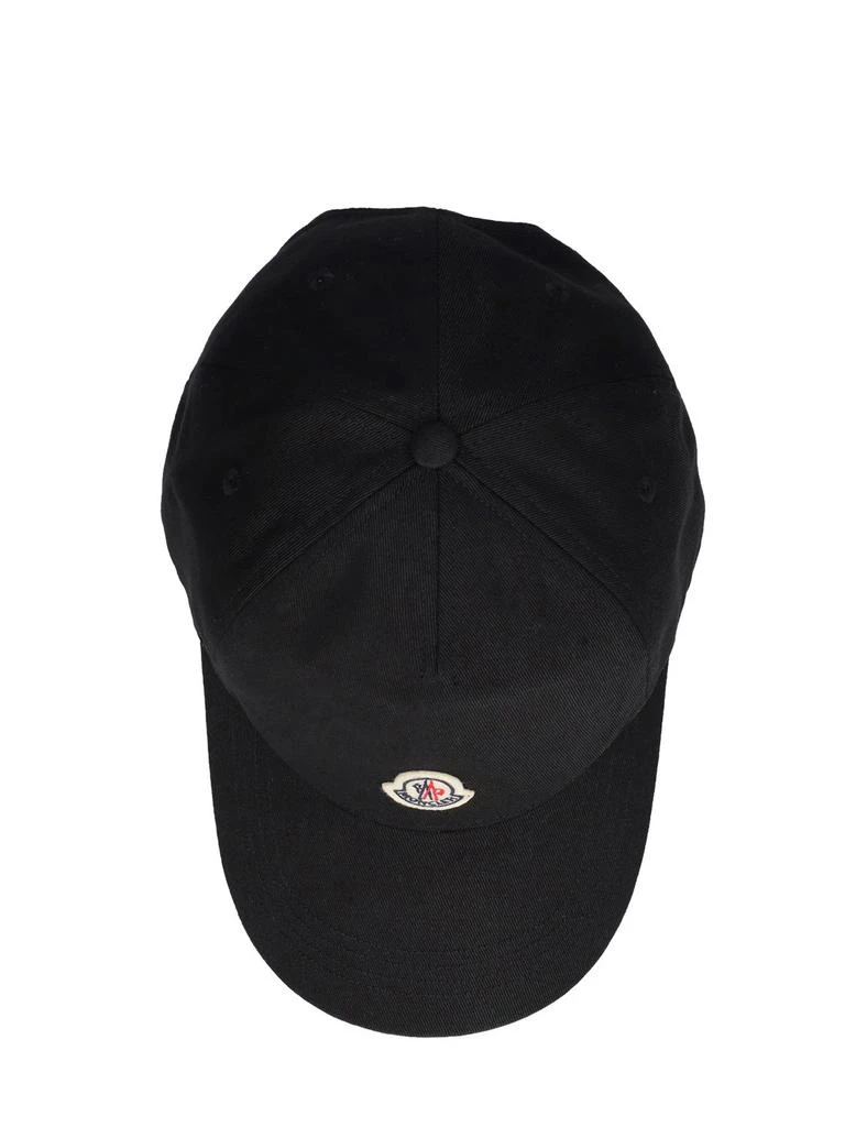 商品Moncler|Logo Cotton Baseball Cap,价格¥1491,第4张图片详细描述